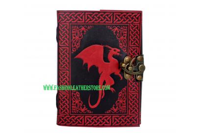 Celtic Dragon Book New Design Book Of Shadow Leather Journal Note Book Blank Book 